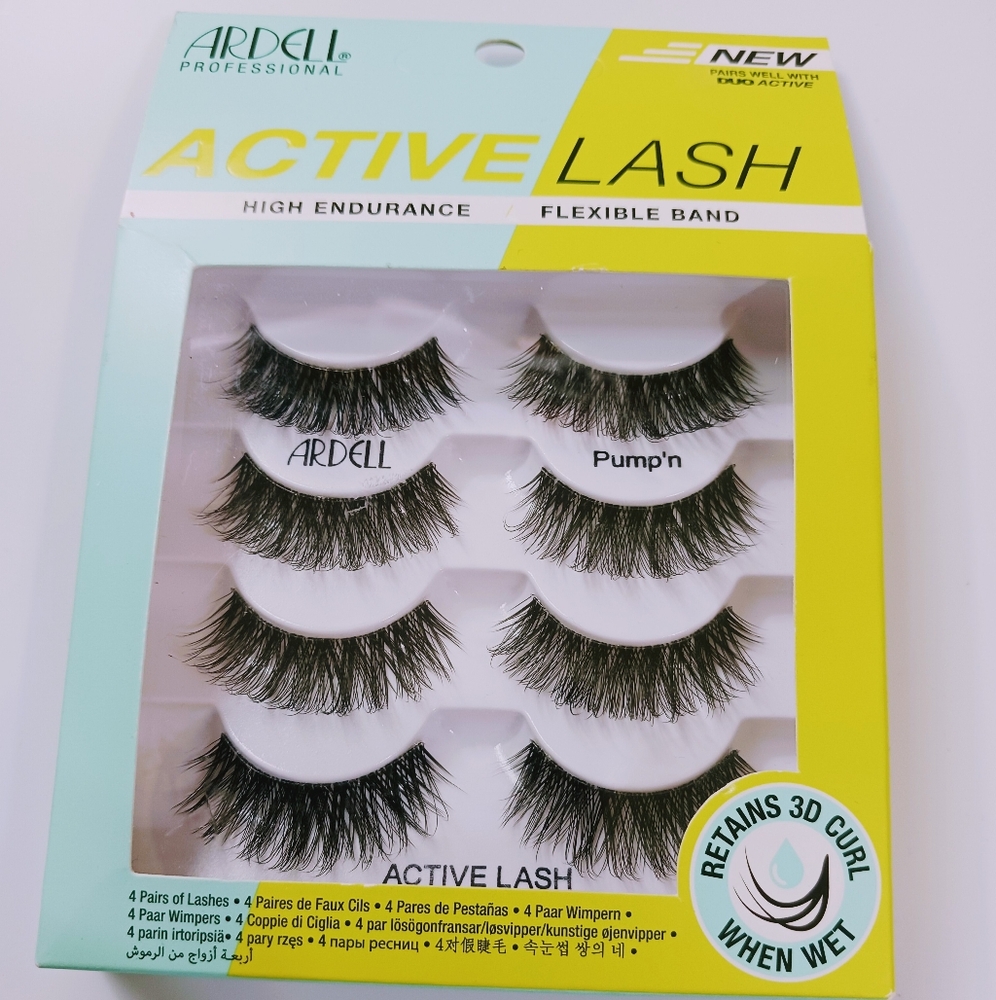 Ardell Active 3D  Lash Set Of 4 NEW box